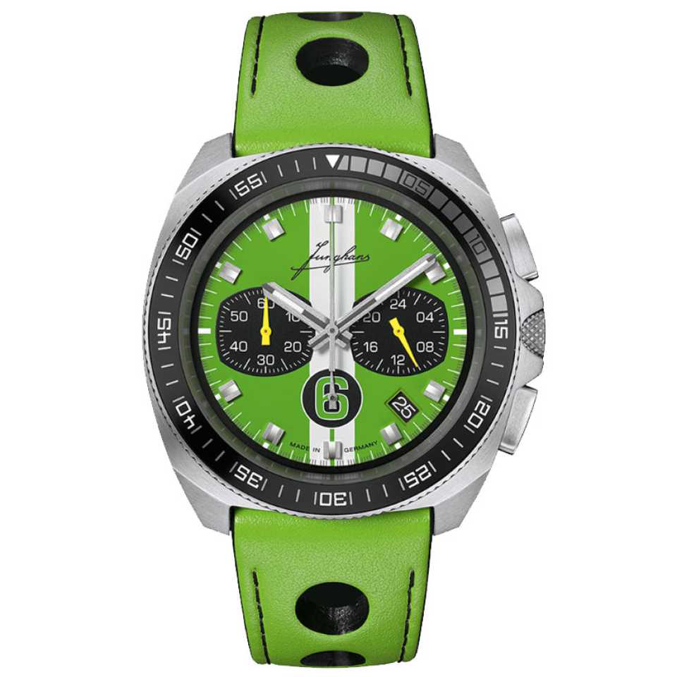 JUNGHANS - OROLOGIO 1972 CHRONOSCOPE SPORT EDITION VERDE