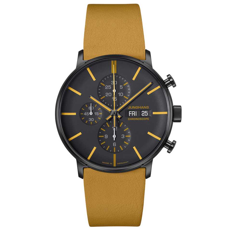 JUNGHANS - OROLOGIO FORM A CHRONOSCOPE 027/4372.01
