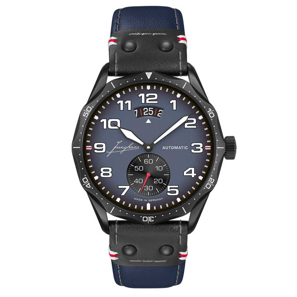 JUNGHANS - MEISTER PILOT AUTOMATIC NAVY BLUE 027/4397.00 WATCH