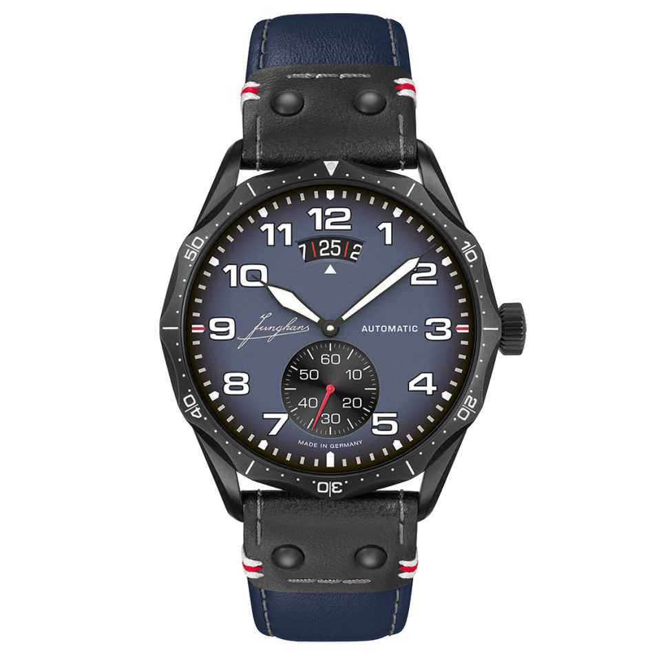 JUNGHANS - OROLOGIO MEISTER PILOT AUTOMATIC NAVY BLUE 027/4397.00