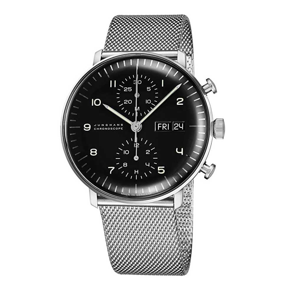 JUNGHANS - OROLOGIO MAX BILL CHRONOSCOPE 027/4500.45