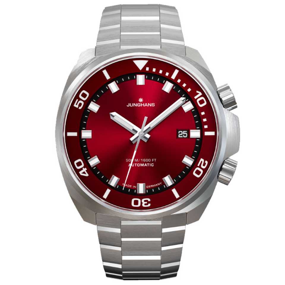 JUNGHANS - OROLOGIO AQUARIS ROSSO