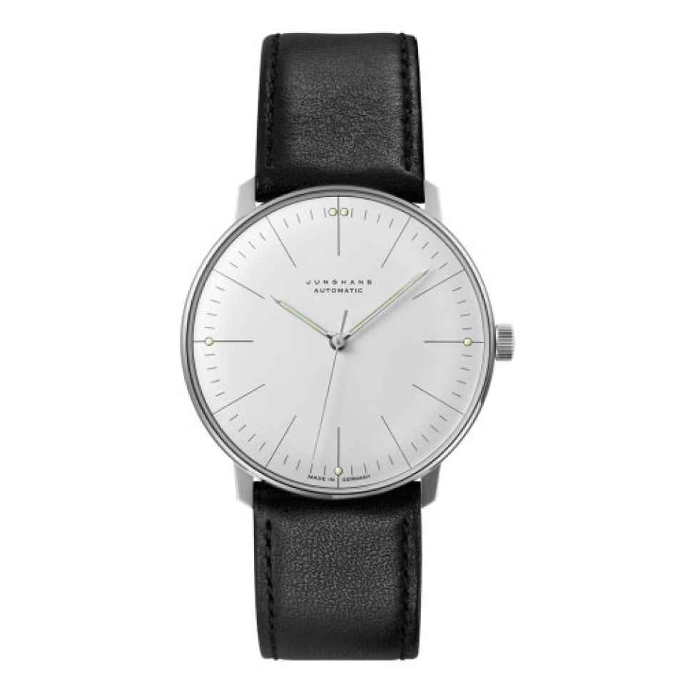 JUNGHANS - OROLOGIO MAX BILL AUTOMATIC ARGENTO OPACO