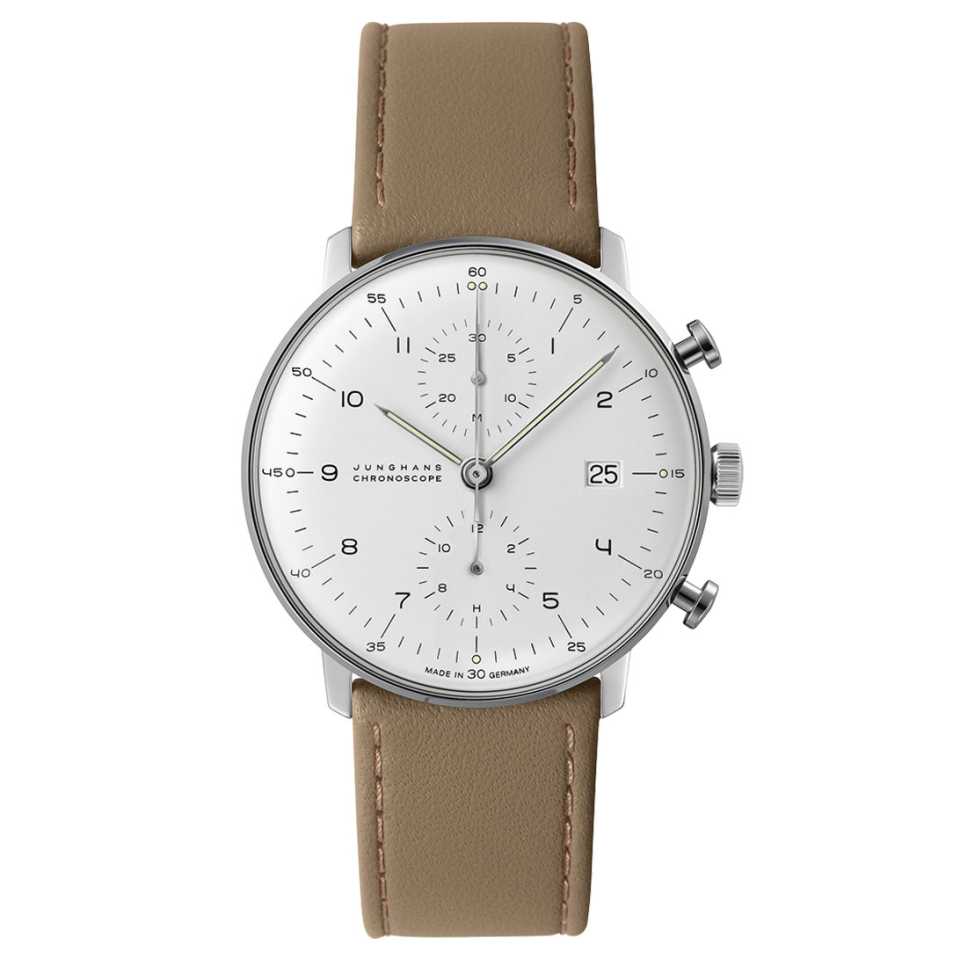 JUNGHANS - MAX BILL CHRONOSCOPE 027/4502.02 WATCH