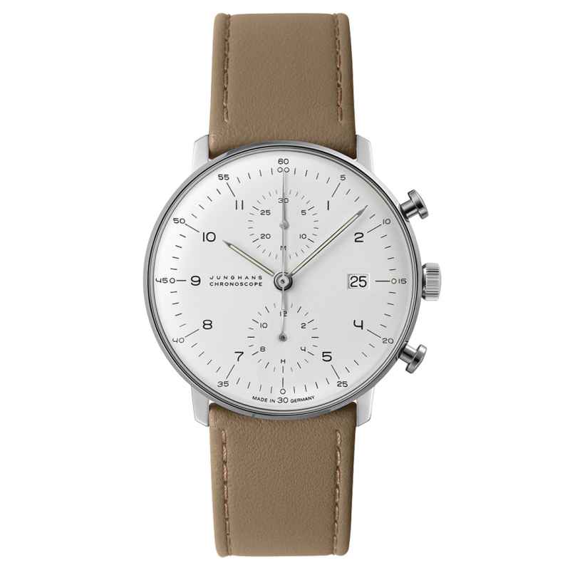 JUNGHANS - OROLOGIO MAX BILL CHRONOSCOPE 027/4502.02