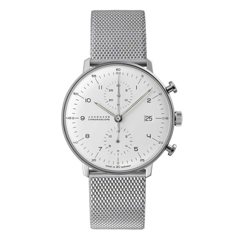 JUNGHANS - OROLOGIO MAX BILL CHRONOSCOPE 027/4003.46