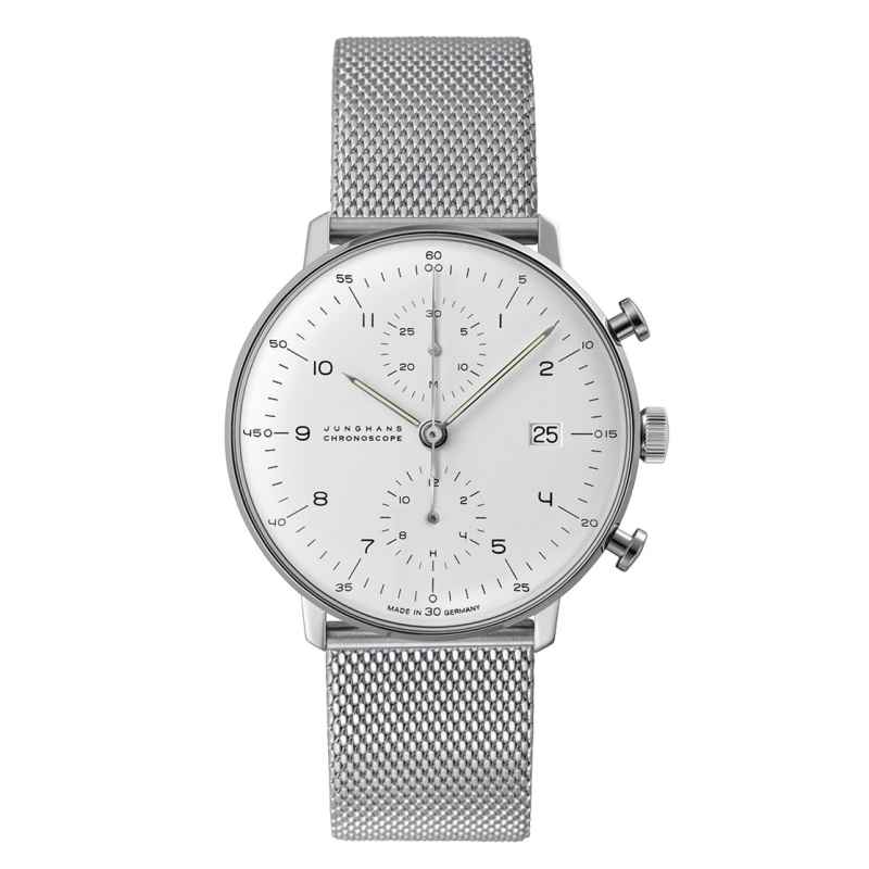 JUNGHANS - OROLOGIO MAX BILL CHRONOSCOPE 027/4003.46