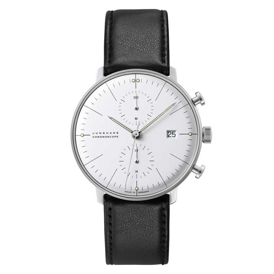 JUNGHANS - MAX BILL CHRONOSCOPE WATCH 027/4600.02