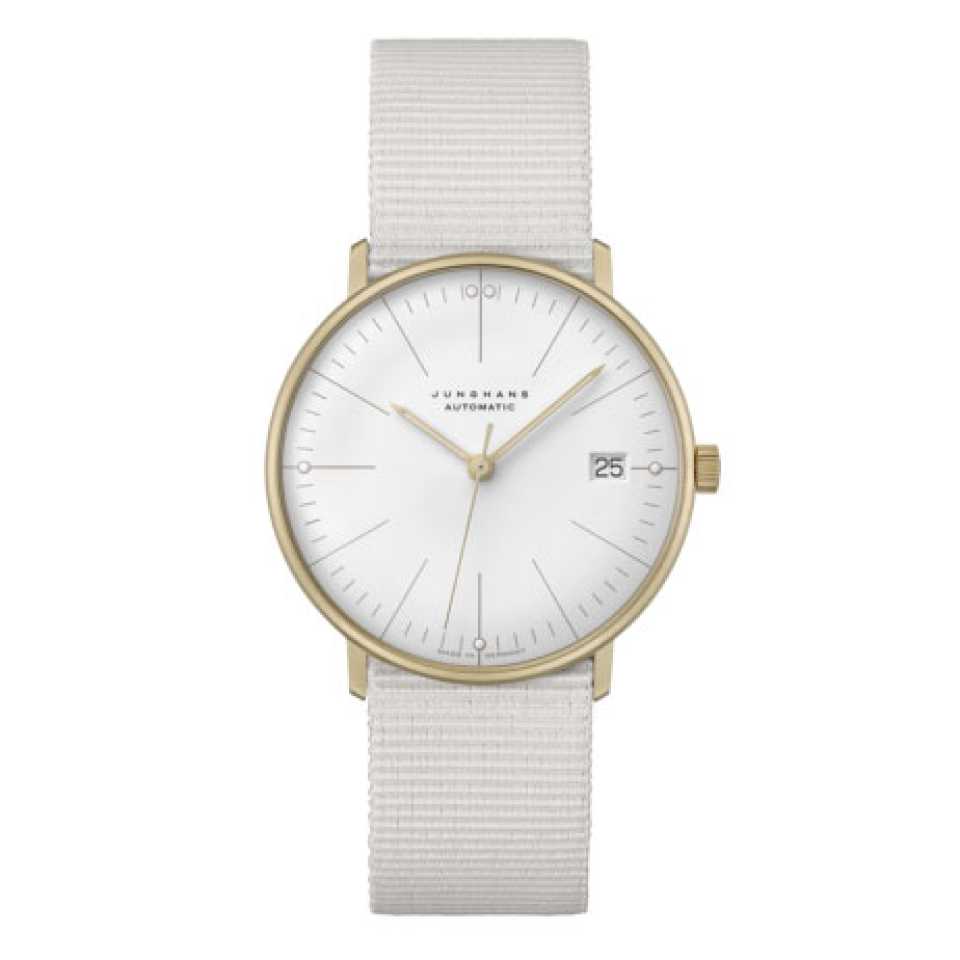 JUNGHANS - OROLOGIO MAX BILL KLEINE AUTOMATIC BIANCO 027/7006.04