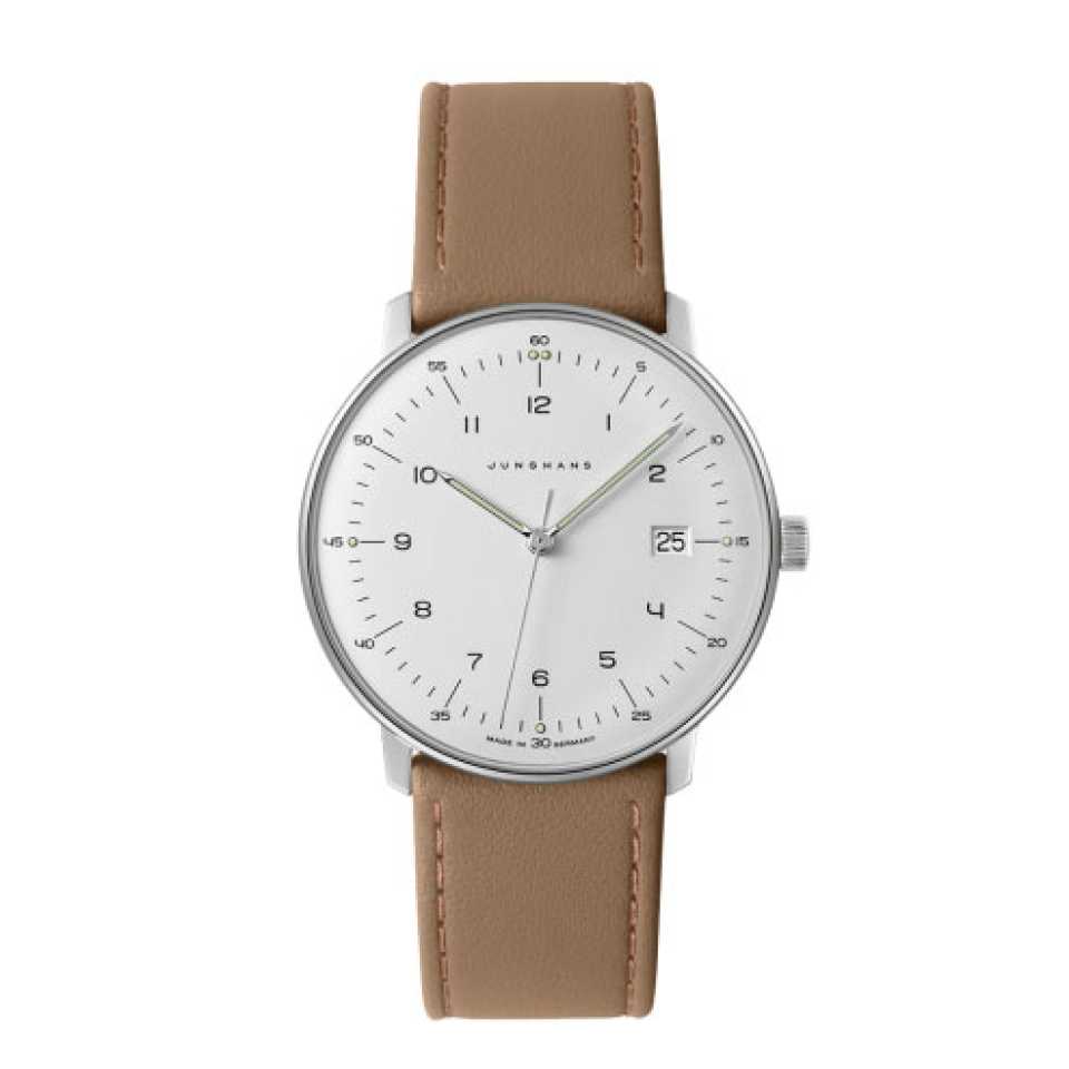 JUNGHANS - OROLOGIO MAX BILL QUARZ ARGENTO OPACO