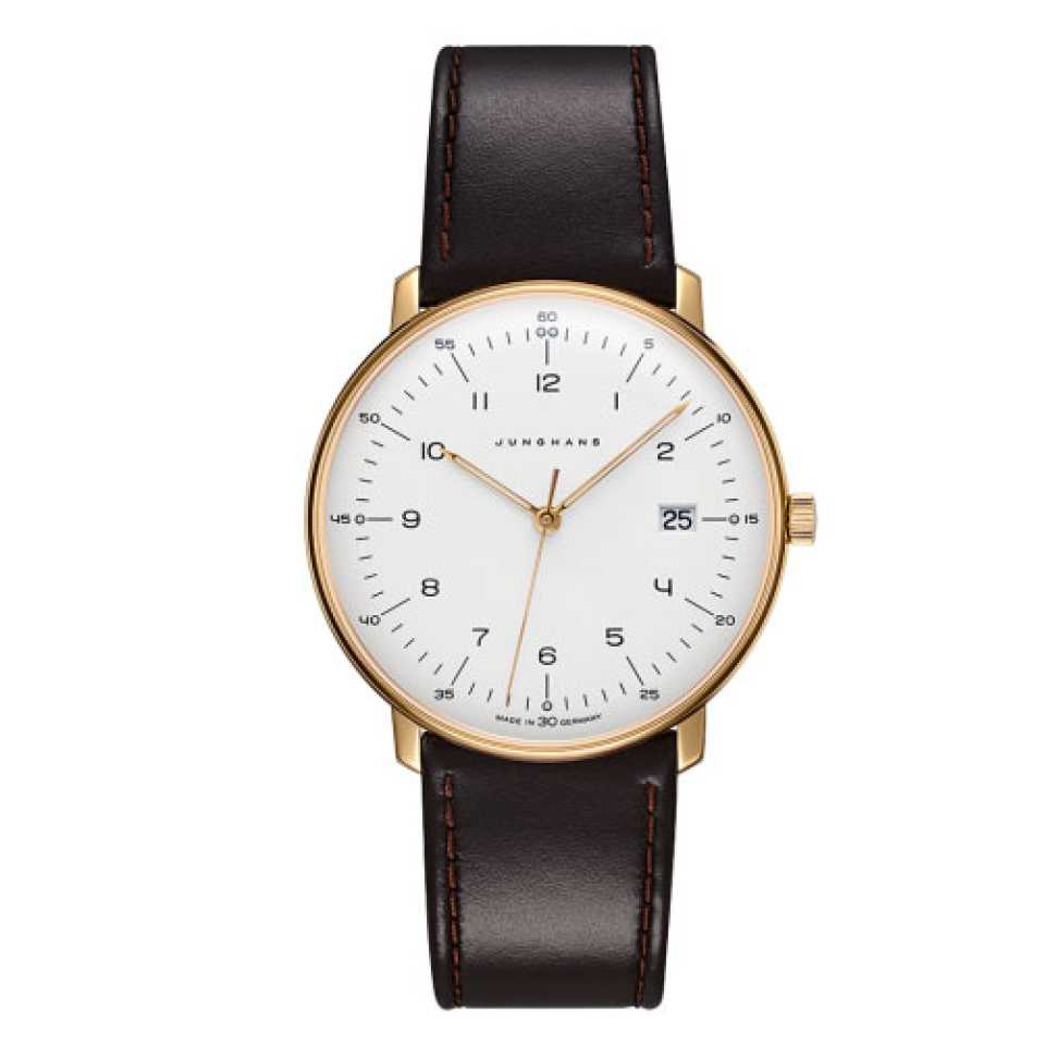 JUNGHANS -  MAX BILL QUARZ WATCH 041/7872.04
