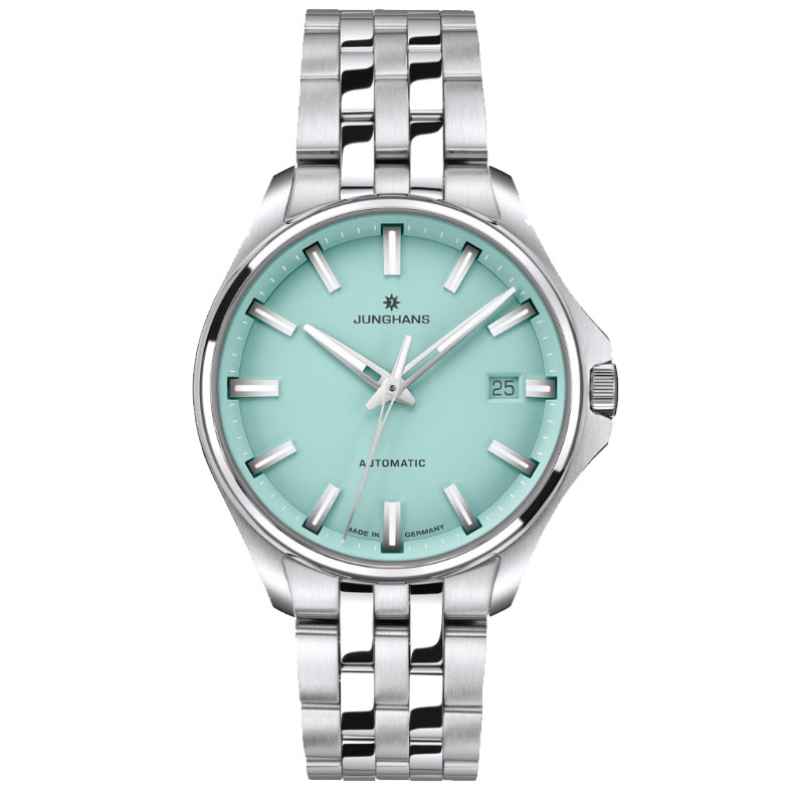 JUNGHANS - OROLOGIO MEISTER S AUTOMATIC 36 TURCHESE