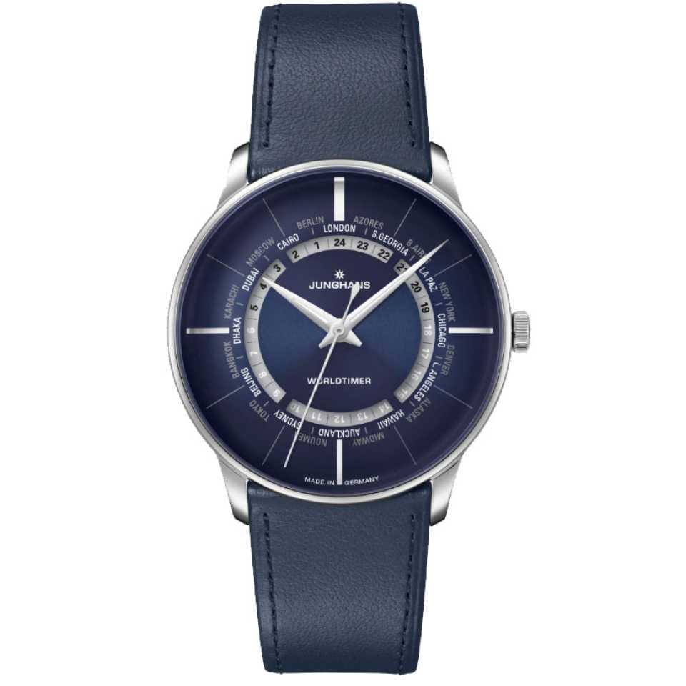 JUNGHANS - MEISTER WORLDTIMER 027/3010.01 WATCH