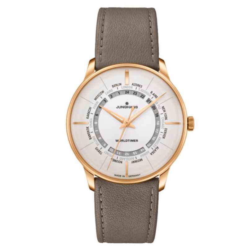 JUNGHANS - MEISTER WORLDTIMER WATCH 27/5012.02