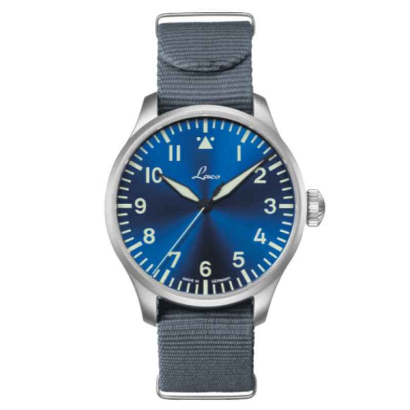 LACO - OROLOGIO PILOT WATCHES BASIC AUGSBURG BLAUE STUNDE 42 862100