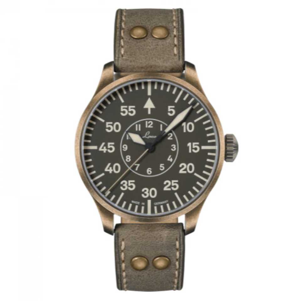 LACO - OROLOGIO PILOTA BASIC AACHEN OLIV 42 862128