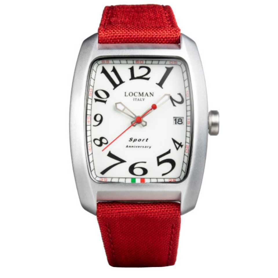 LOCMAN - OROLOGIO SPORT ANNIVERSARY SOLO TEMPO AL QUARZO - CASSA IN ALLUMINIO E ACCIAIO