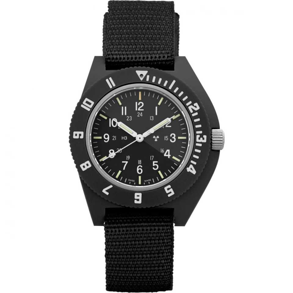 MARATHON - OROLOGIO BLACK PILOT'S NAVIGATOR WW194001BK-0801