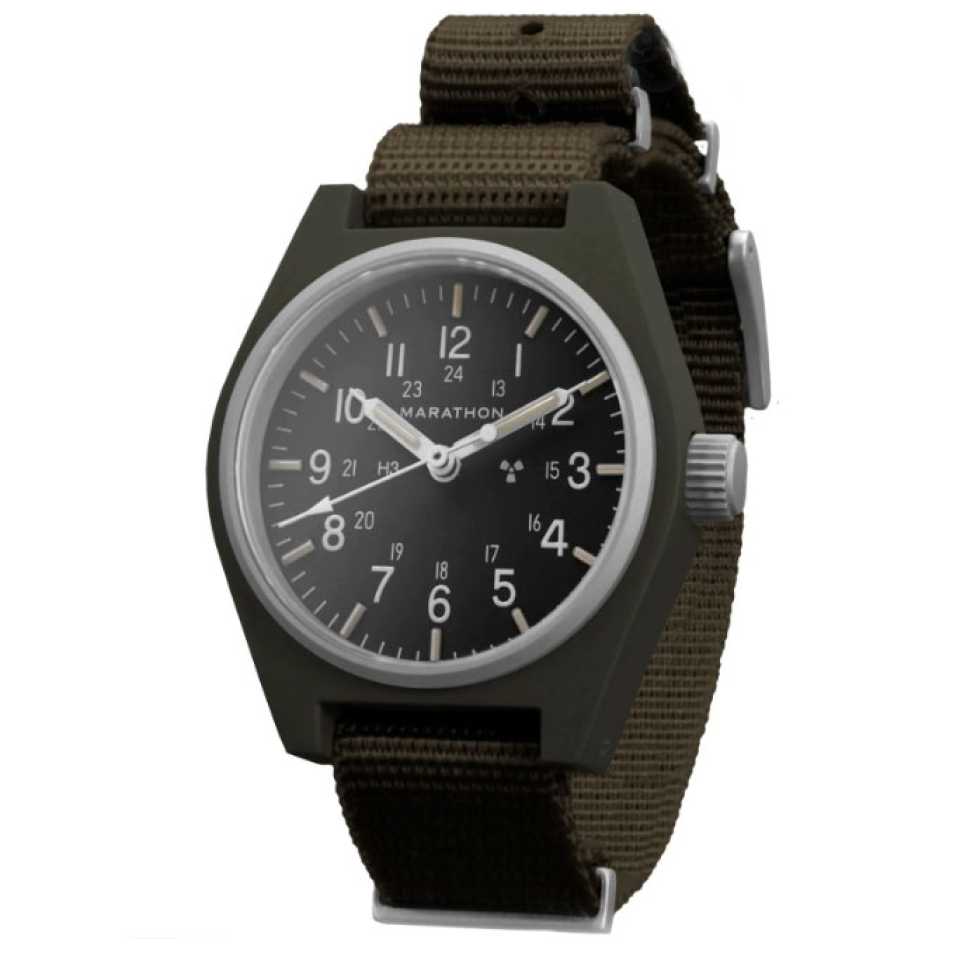 MARATHON - SAGE GREEN PILOT'S NAVIGATOR WATCH WW194003SG-0103