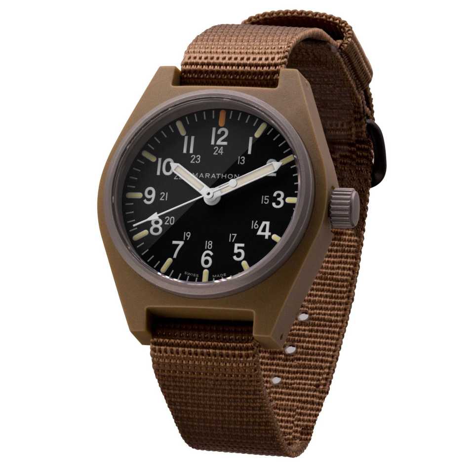 MARATHON - OROLOGIO DESERT TAN GENERAL PURPOSE WW194003DT-0103
