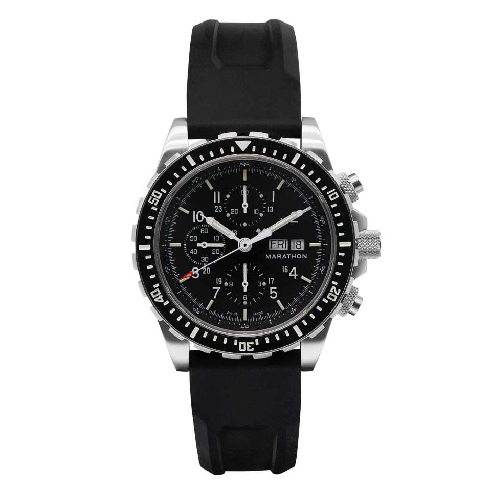 MARATHON - JUMBO DIVER/PILOT'S AUTOMATIC CHRONOGRAPH - 46 MM WATCH