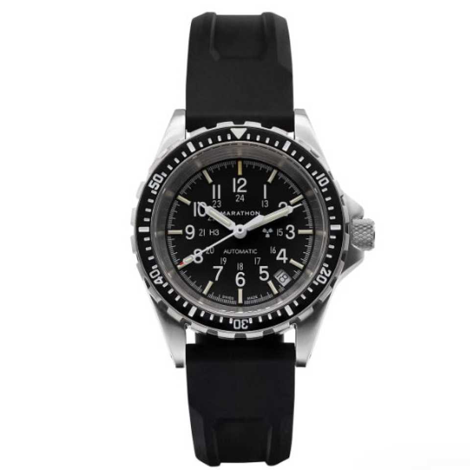 MARATHON - MEDIUM DIVER'S AUTOMATIC 36 MM WATCH WW194026SS-0130