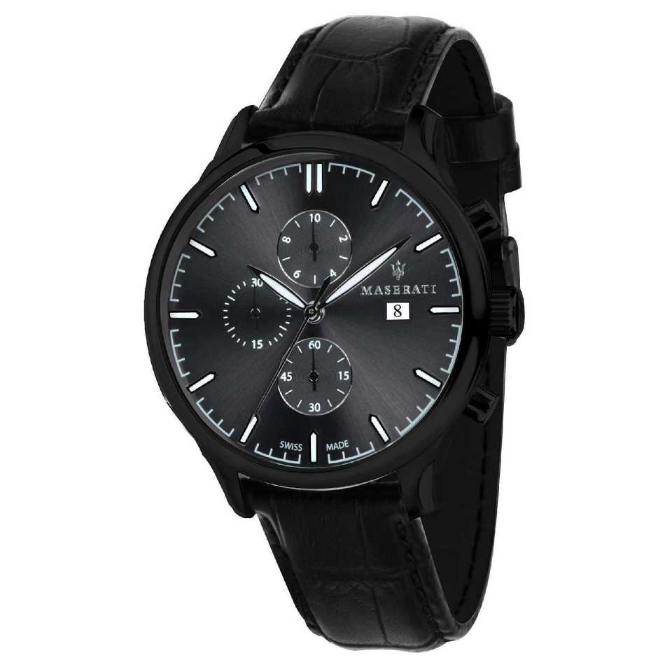 MASERATI - OROLOGIO ATTRAZIONE NERO