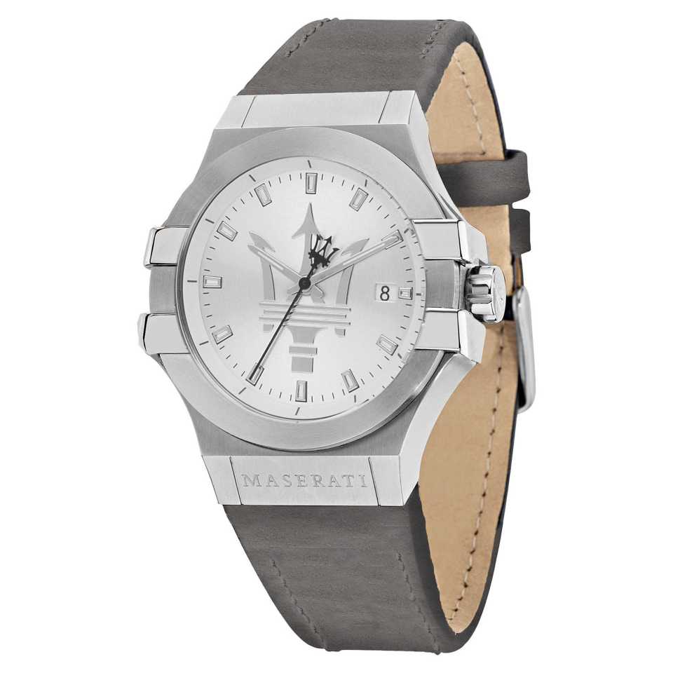 MASERATI - OROLOGIO CRONOGRAFO POTENZA ARGENTO