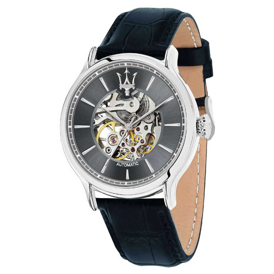 MASERATI - OROLOGIO EPOCA ARGENTO