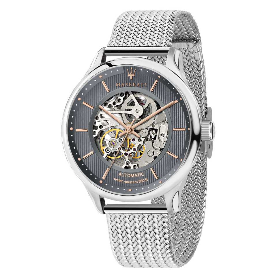 MASERATI - OROLOGIO GENTLEMAN ARGENTO