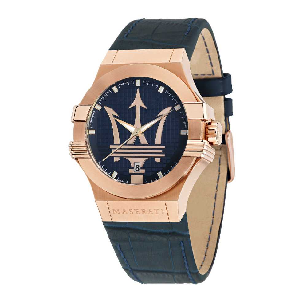 MASERATI - OROLOGIO POTENZA BLU / ORO