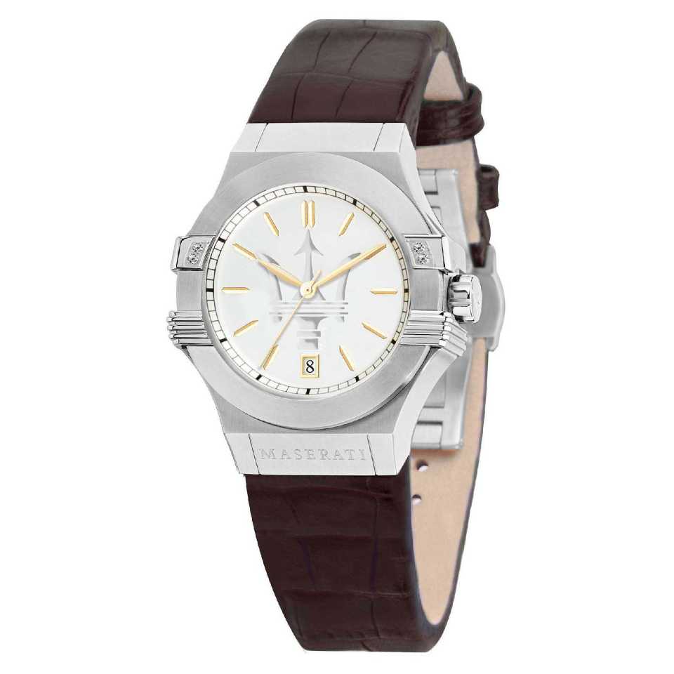 MASERATI - OROLOGIO POTENZA DONNA BIANCO