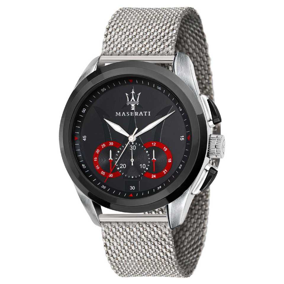 MASERATI - OROLOGIO TRAGUARDO 45MM NERO