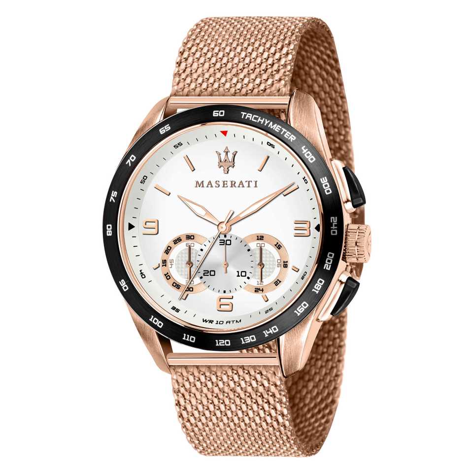 MASERATI - OROLOGIO TRAGUARDO ORO ROSA