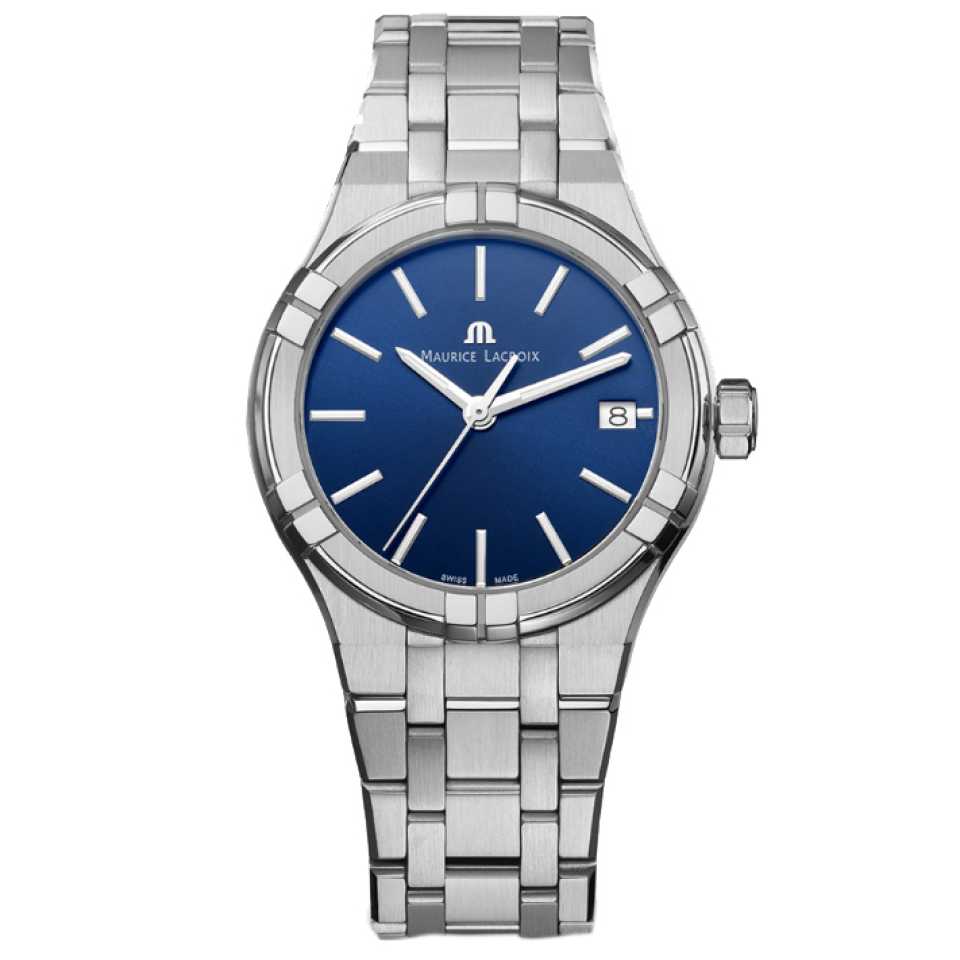MAURICE LACROIX - OROLOGIO AIKON QUARTZ DATE 35MM AI1106-SS002-430-1