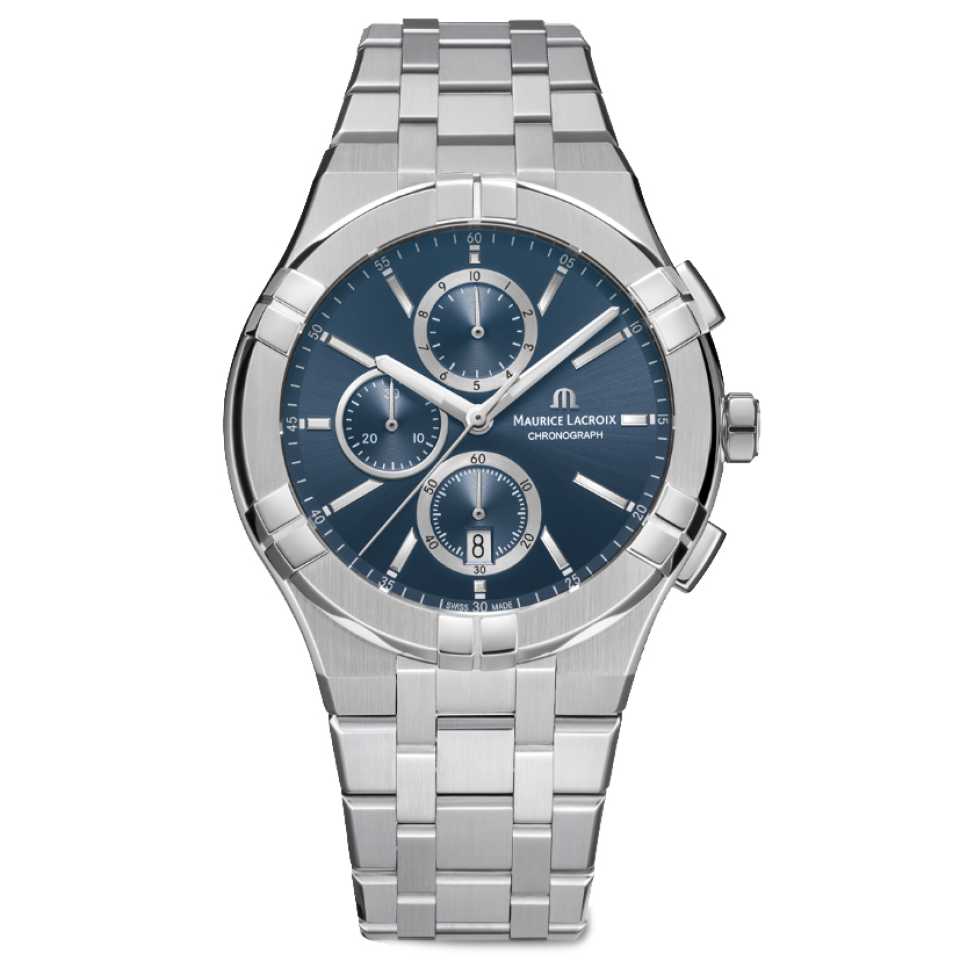 MAURICE LACROIX - OROLOGIO AIKON QUARTZ CHRONOGRAPH AI1118-SS002-430-1