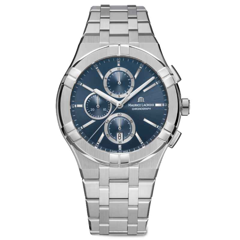 MAURICE LACROIX - OROLOGIO AIKON QUARTZ CHRONOGRAPH AI1118-SS002-430-1