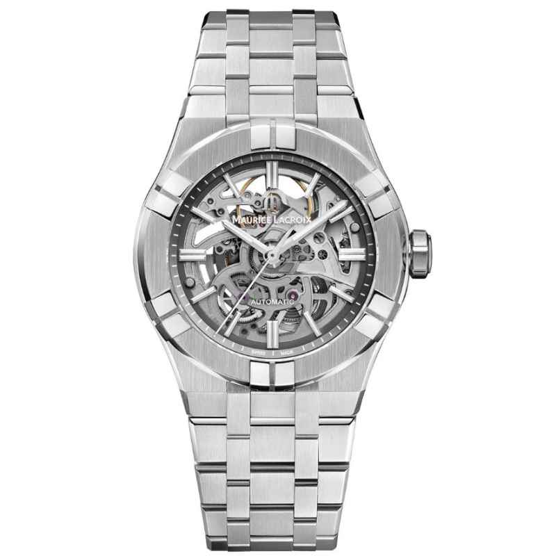 MAURICE LACROIX - OROLOGIO AIKON AUTOMATIC SKELETON 39 MM AI6007-SS002-030-1