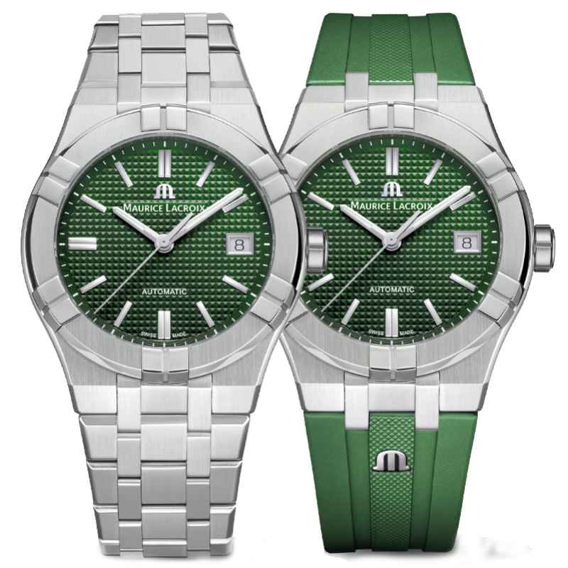 MAURICE LACROIX - OROLOGIO AIKON AUTOMATIC DATE 39MM AI6007-SS000-630-D