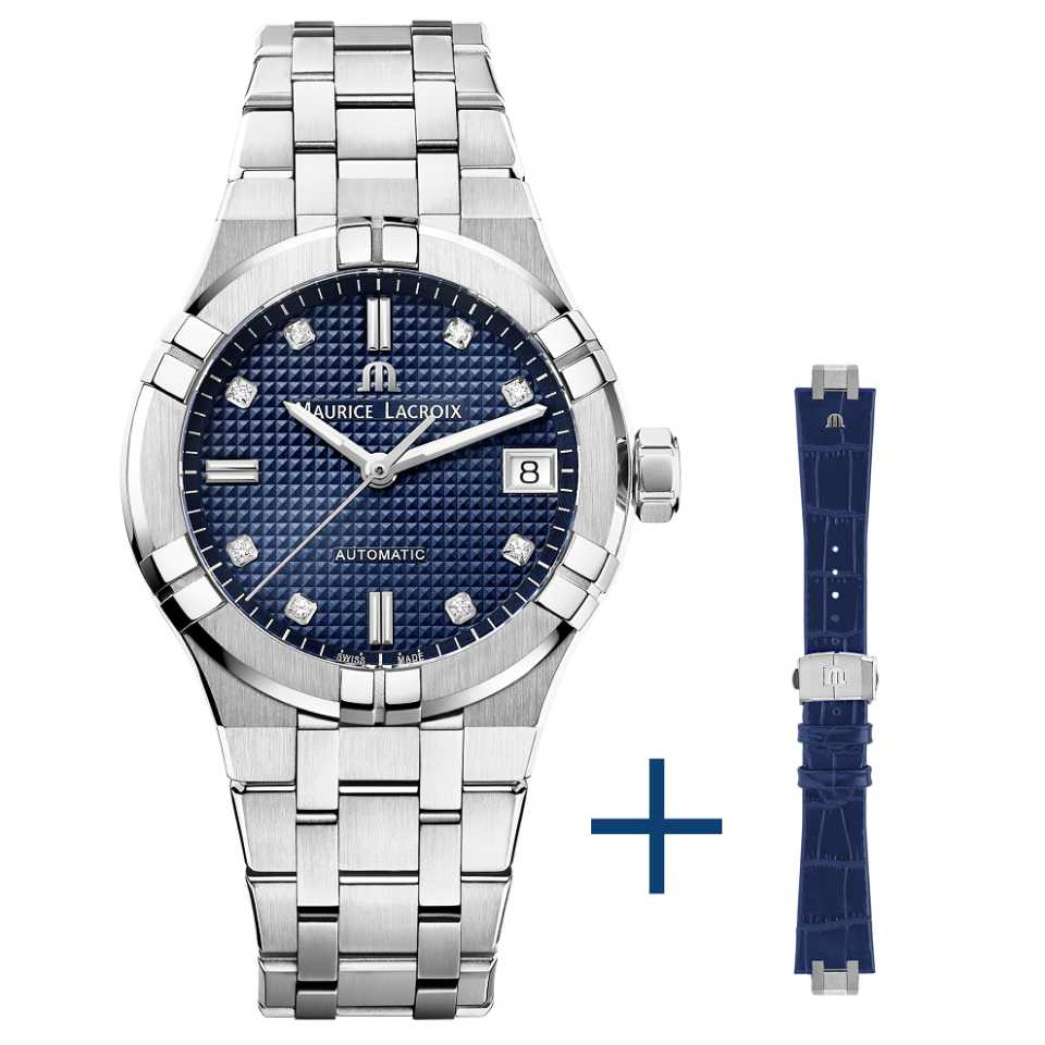 MAURICE LACROIX - AIKON AUTOMATIC 35 MM AI6006-SS002-450-2 WATCH