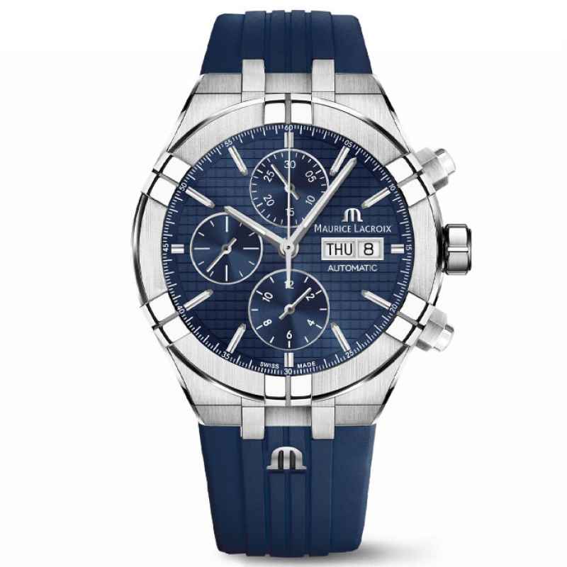 MAURICE LACROIX - AIKON AUTOMATIC CHRONOGRAPH AI6038-SS000-430-4 WATCH