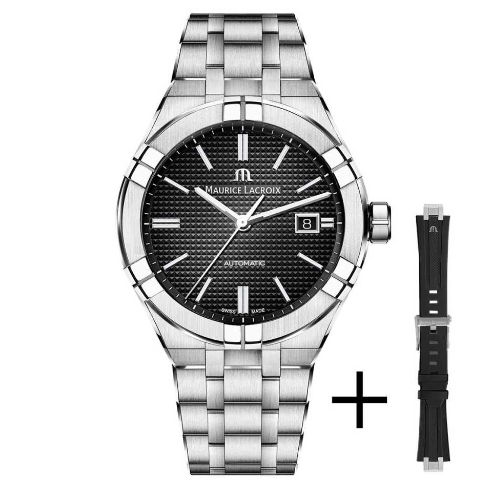 MAURICE LACROIX - OROLOGIO AIKON AUTOMATIC  42MM AI6008-SS00F-330-A