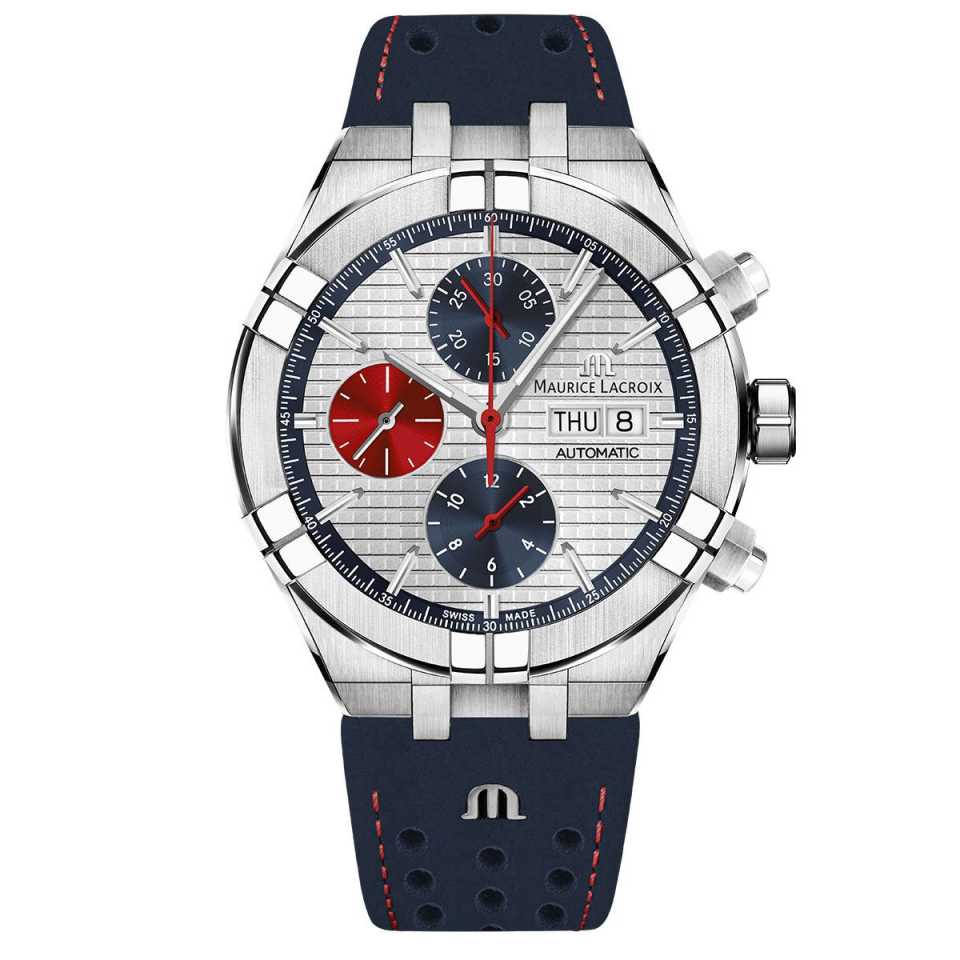 MAURICE LACROIX - AIKON AUTOMATIC CHRONOGRAPH SPECIAL EDITION MAHINDRA RACING WATCH