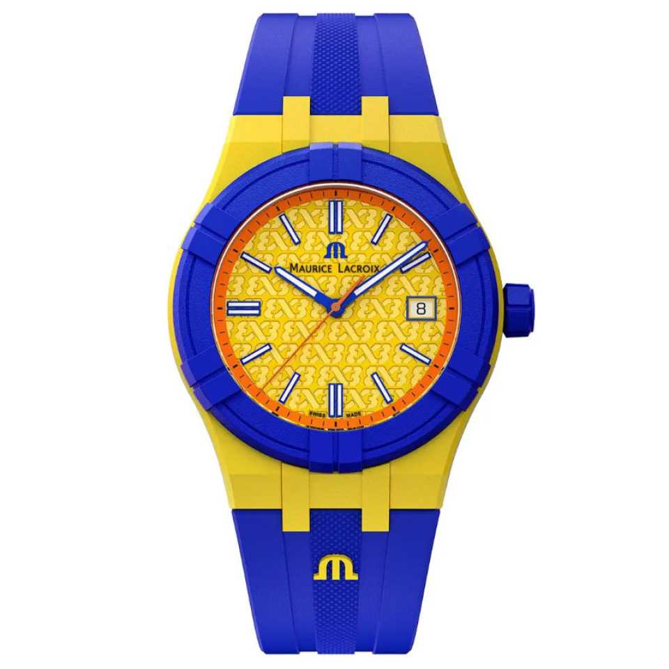 MAURICE LACROIX - OROLOGIO AIKON #TIDE SPECIAL EDITION FIBA AI2008-68YZ8-800-0