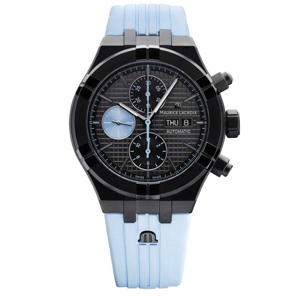 MAURICE LACROIX - AIKON AUTOMATIC CHRONOGRAPH SPRINT WATCH AI6038-DLB01-330-4