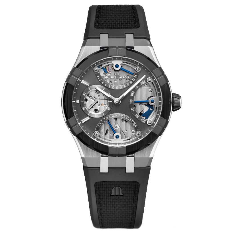 MAURICE LACROIX - OROLOGIO AIKONIC MASTER TRIPLE RETROGRADE AC6068-SSL20-230-2