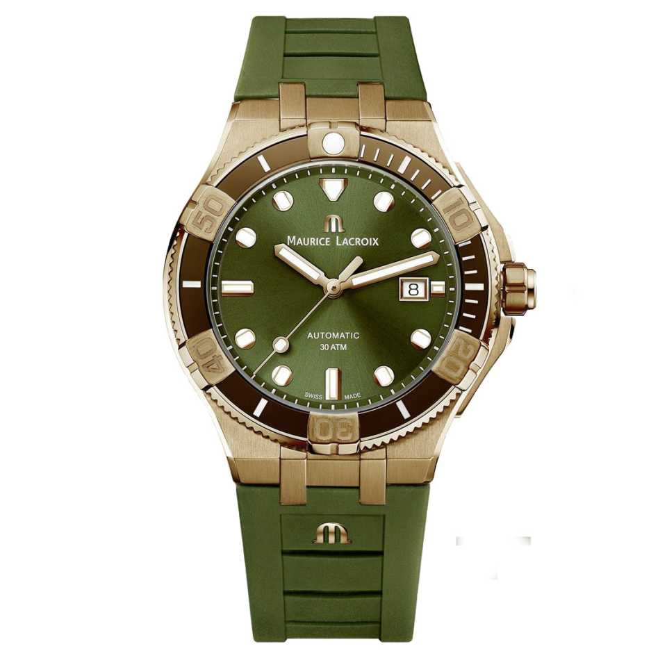 MAURICE LACROIX - AIKON VENTURER 43 MM GREEN WATCH
