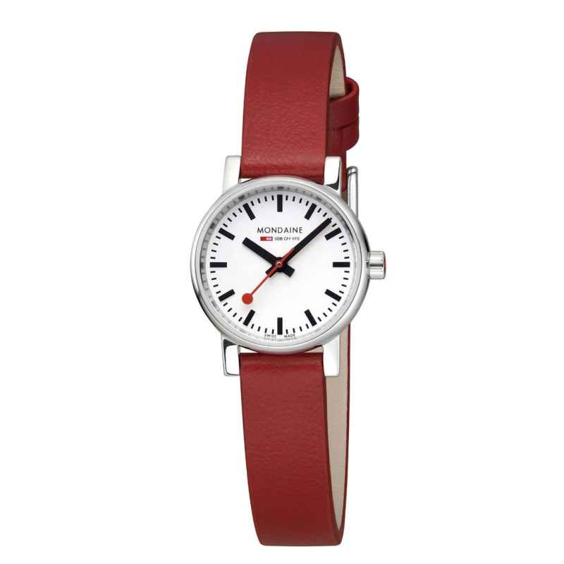 MONDAINE - EVO2 PETITE RED WATCH