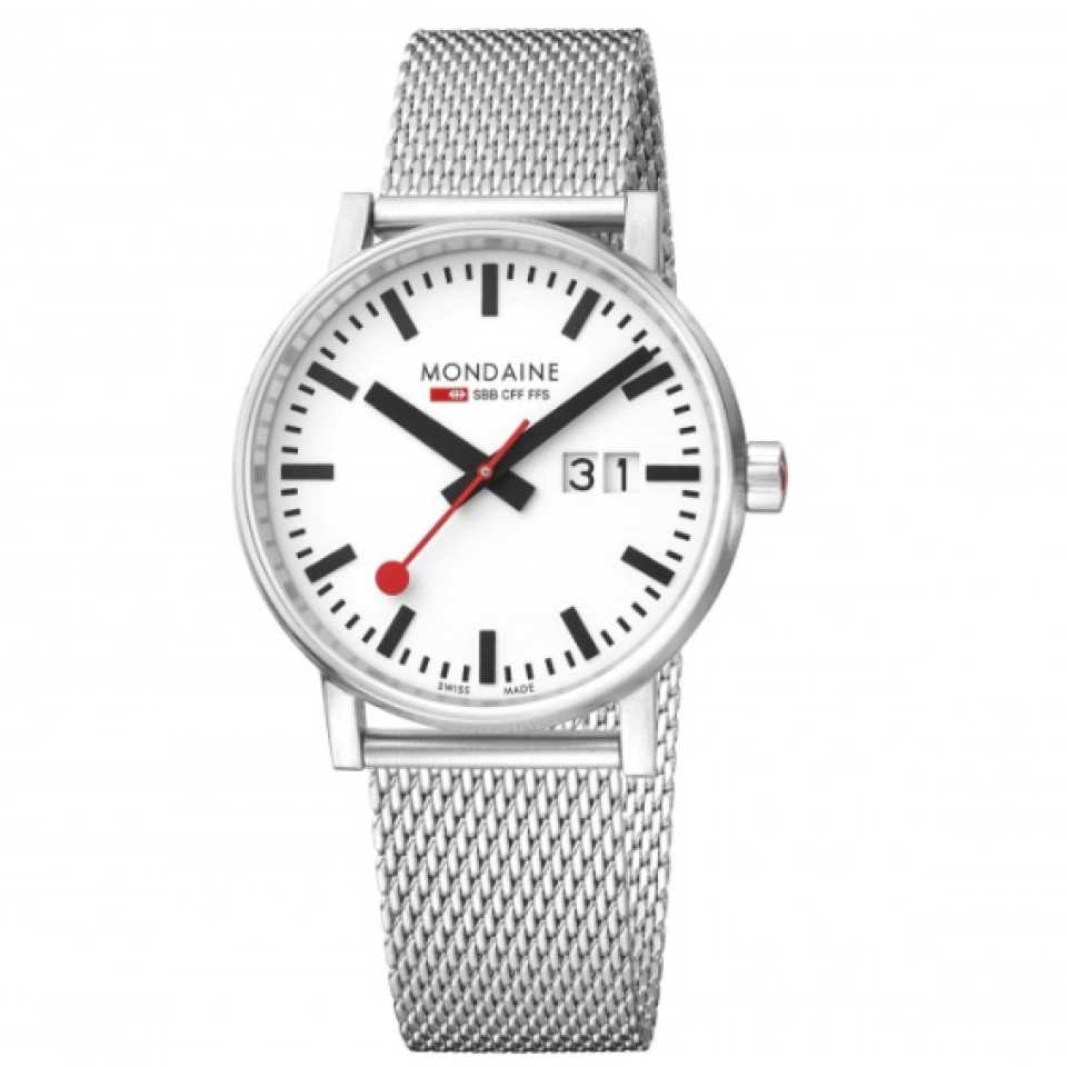 MONDAINE - OROLOGIO EVO 2 QUARZO BIANCO