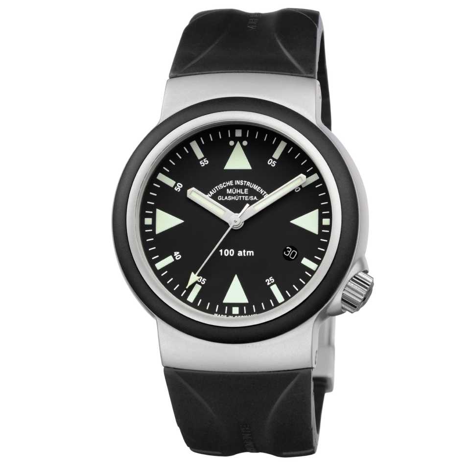 MUHLE-GLASHUTTE - S.A.R. RESCUE-TIMER MI-43-03-KB WATCH